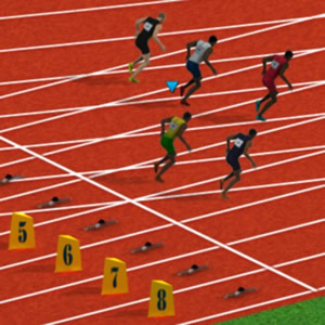 athletics race game to play online