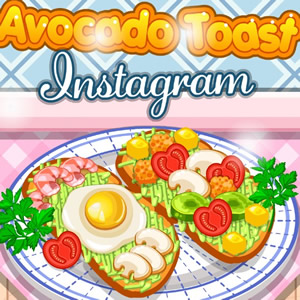 prepare an avocado toast for instagram