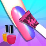 NAIL SALON 3D: Painting Nails