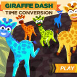 Tell the Time: Giraffe Race