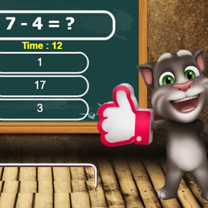 talking tom addition and subtraction