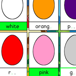 spell the color words online game