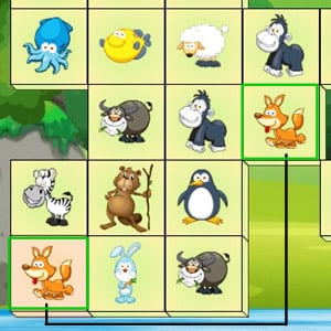 animal link online game