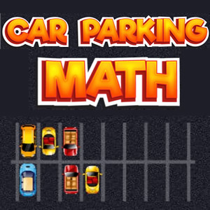 Maths Car Parking online educational game for kids