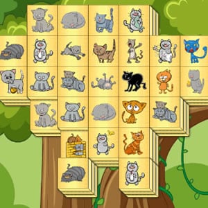 cat mahjong game