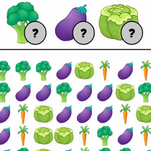 counting vegetables game online