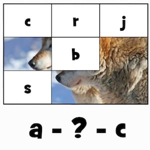 alphabetical order puzzle