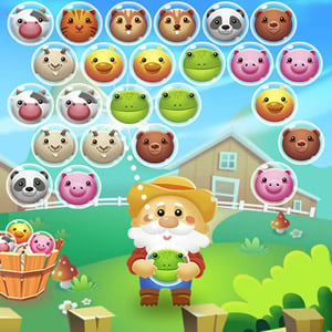 bubble farm shooter game