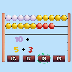 Counting with the Virtual Abacus for Kids