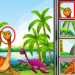 Find Parts of the Dinosaur Drawings