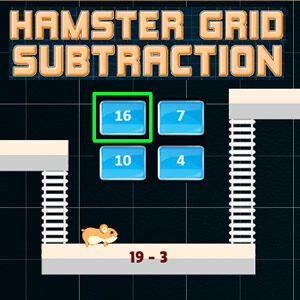 hamster subtraction game to play online and learn maths