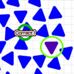 COLOR DIFFERENCE Game with Triangles