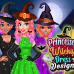 PRINCESSES WITCHY DRESS DESIGN