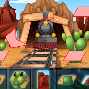 Train Shapes Puzzles to Fit online