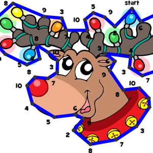 christmas math game for kids online
