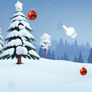 hidden christmas baubles game