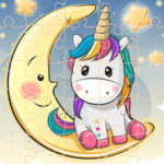 CUTE UNICORN Jigsaw Puzzles Online