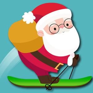 AVALANCHE SANTA SKI XMAS