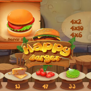Happy Burger Multiplication Tables to practice some math online