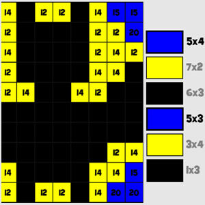 Multiplication color by number online game