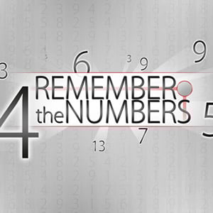 remember the numbers game