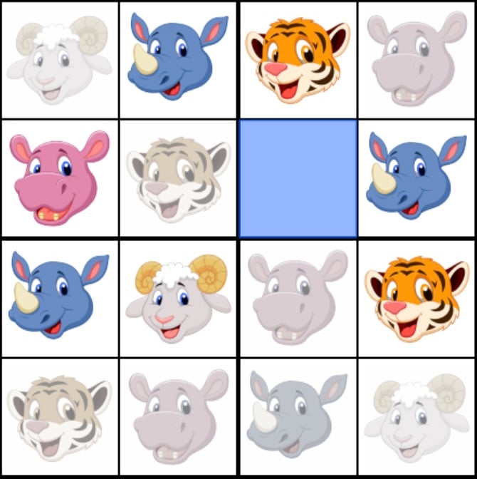 4x4 sudoku for kids