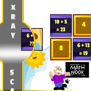 xray math addition fun game for kids online