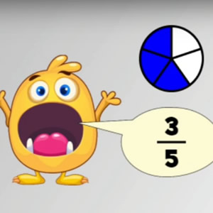 draw the fraction and feed the monster online game
