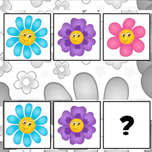 flower sequence online game for kids