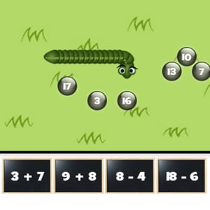 math snake: addition and subtraction