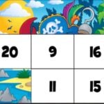 Pirate ADDITION and SUBTRATION Math Puzzle