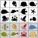 Shadow Challenge: SEA ANIMALS