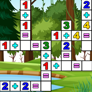 addition and subtraction crossword puzzle for kids
