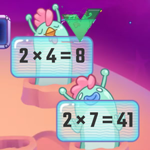 2 times table game online
