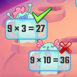 9 times table game whack a mole online