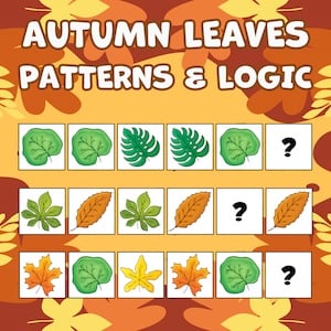 autumn patterns logic game