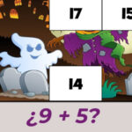 Halloween Addition and Subtraction Puzzles
