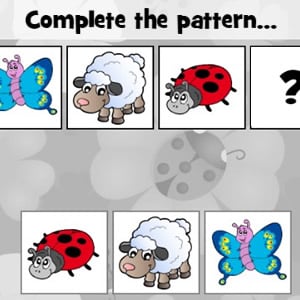 spring patterns games for kids