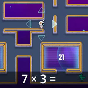 7 times table pacman game online