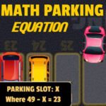 MATH PARKING: Equation Game