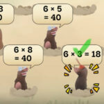 6 TIMES TABLE: Whack A Mole Game