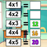 Interactive MULTIPLICATION TABLES