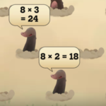 8 TIMES TABLE: Whack a Mole Game