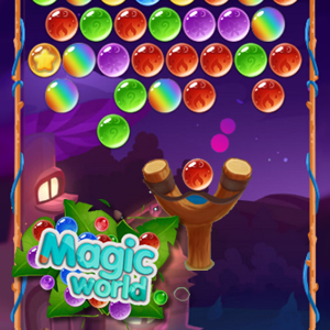 magic world bubble shooter game online