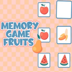 fruit memory matching game
