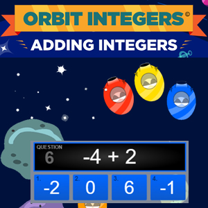 orbit integers math game online