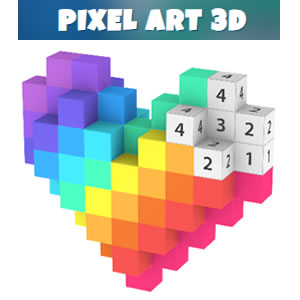 3d pixel coloring online