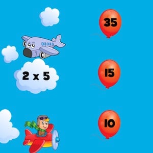 flappy multiplication game