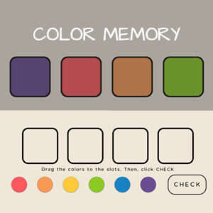 color memory game online