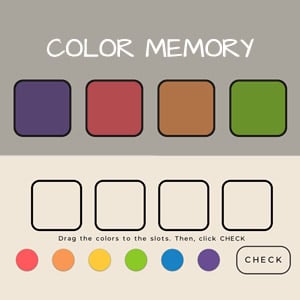 MEMORY Games for Adults on COKOGAMES